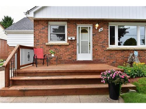 14 David Street, Dundas, ON - Outdoor With Deck Patio Veranda With Exterior