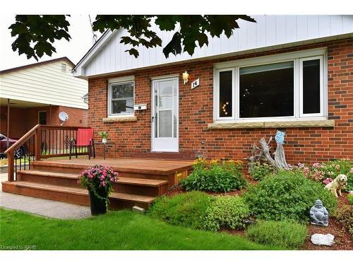 14 David Street, Dundas, ON - Outdoor With Deck Patio Veranda With Exterior