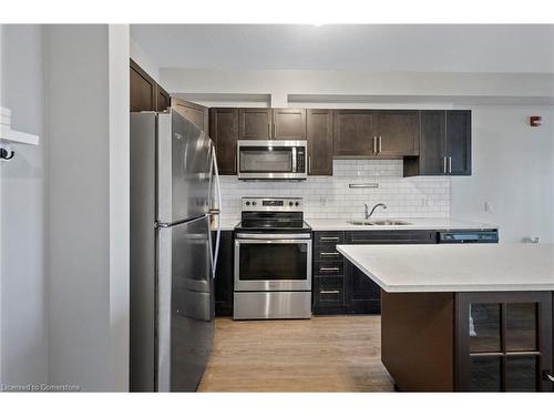 312-212 Lakeport Road, St. Catharines, ON - Indoor Photo Showing Kitchen With Stainless Steel Kitchen With Upgraded Kitchen