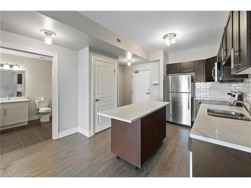 312-212 Lakeport Road, St. Catharines, ON - Indoor Photo Showing Kitchen With Stainless Steel Kitchen With Double Sink