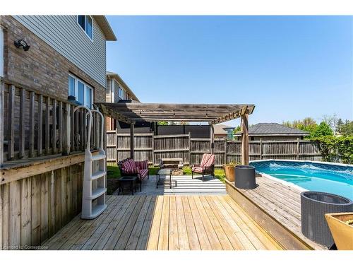 3 Muscat Drive, Grimsby, ON - Outdoor With Above Ground Pool With Exterior