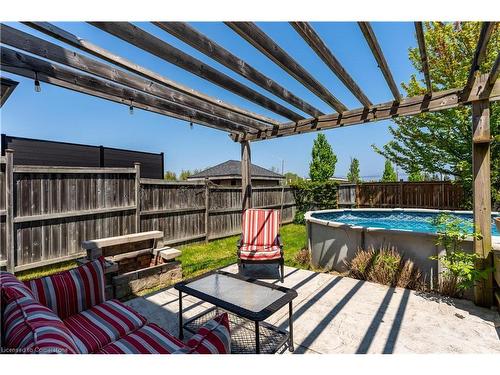 3 Muscat Drive, Grimsby, ON - Outdoor With Above Ground Pool