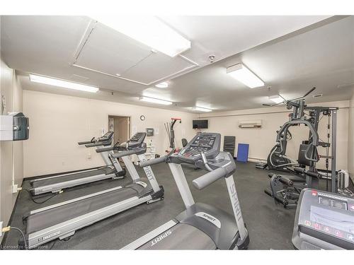 1104-301 Frances Avenue S, Hamilton, ON - Indoor Photo Showing Gym Room