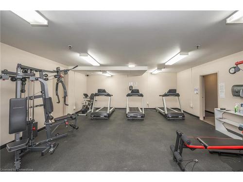 1104-301 Frances Avenue S, Hamilton, ON - Indoor Photo Showing Gym Room