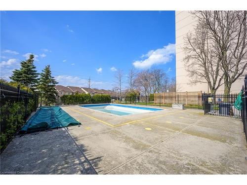 1104-301 Frances Avenue S, Hamilton, ON - Outdoor With In Ground Pool With Backyard