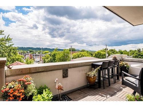 304-101 Locke Street S, Hamilton, ON - Outdoor With Deck Patio Veranda