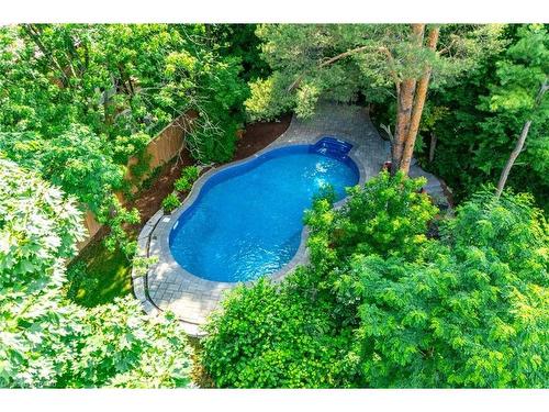 138 Uphill Court, Ancaster, ON - Outdoor With In Ground Pool