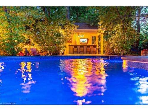 138 Uphill Court, Ancaster, ON - Outdoor With In Ground Pool