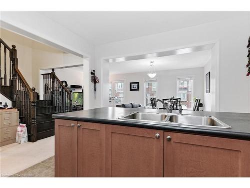 913 Nadalin Heights, Milton, ON - Indoor Photo Showing Kitchen With Double Sink