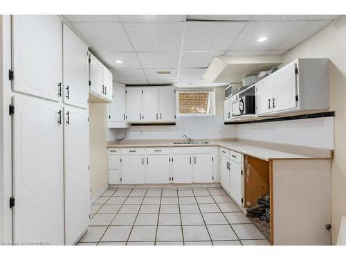 61 Napoli Drive, Hamilton, ON - Indoor Photo Showing Kitchen With Double Sink