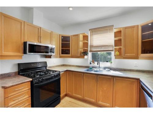 1 Northcliffe Avenue, Dundas, ON - Indoor Photo Showing Kitchen With Double Sink