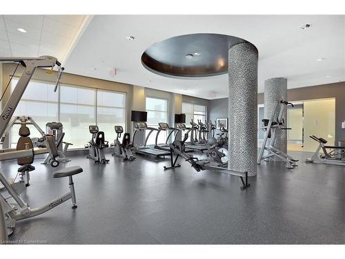 212-55 Speers Road, Oakville, ON - Indoor Photo Showing Gym Room