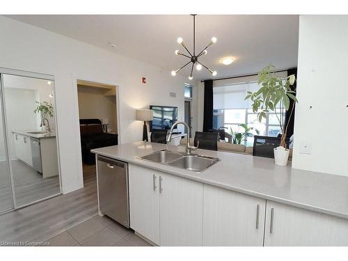 104-10 Concord Place, Grimsby, ON - Indoor Photo Showing Kitchen With Double Sink