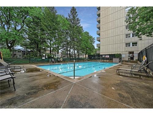 504-1415 Ghent Avenue, Burlington, ON - Outdoor With In Ground Pool