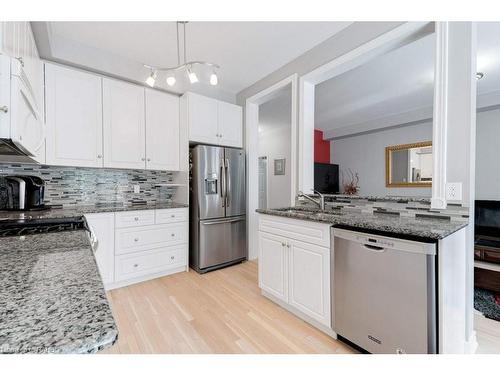 5232 Stonehaven Drive, Burlington, ON - Indoor Photo Showing Kitchen With Stainless Steel Kitchen With Upgraded Kitchen