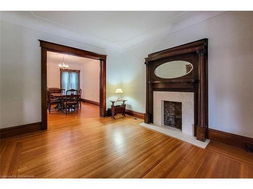 17 Barnesdale Avenue N, Hamilton, ON - Indoor With Fireplace