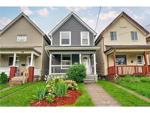 22 Francis Street, Hamilton, ON - Outdoor With Deck Patio Veranda With Facade