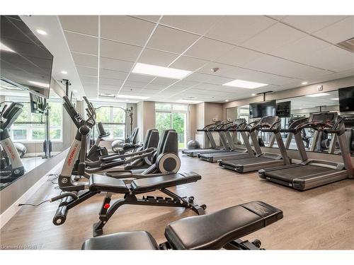 235-125 Shoreview Place, Stoney Creek, ON - Indoor Photo Showing Gym Room