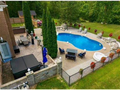 7566 Howard Avenue, Mcgregor, ON - Outdoor With In Ground Pool With Backyard