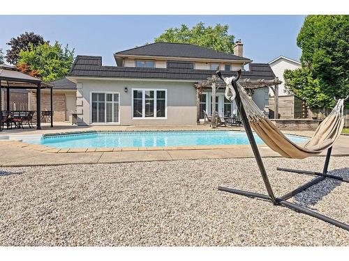 574 Tomahawk Crescent, Ancaster, ON - Outdoor With In Ground Pool