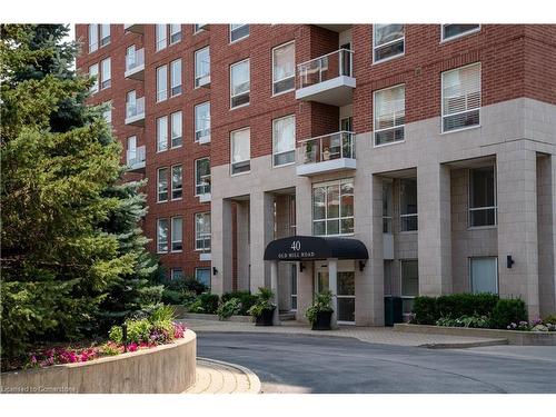 607-40 Old Mill Road, Oakville, ON - Outdoor With Balcony With Facade