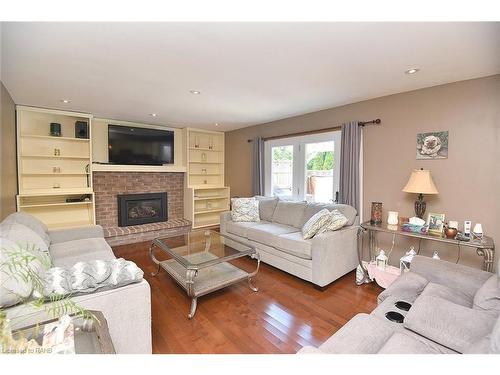 3 Suter Crescent, Dundas, ON - Indoor Photo Showing Living Room With Fireplace