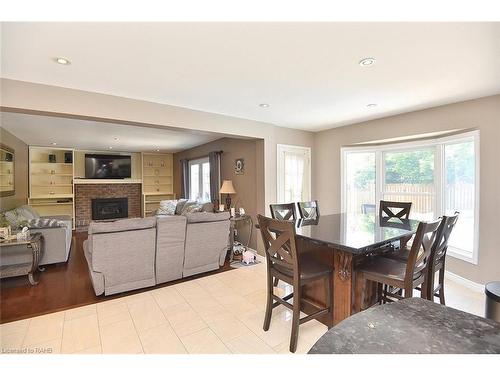 3 Suter Crescent, Dundas, ON - Indoor Photo Showing Dining Room With Fireplace