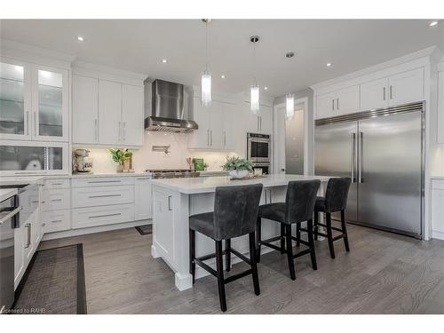 474 Dewitt Road, Stoney Creek, ON - Indoor Photo Showing Kitchen With Upgraded Kitchen