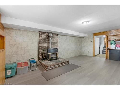 34 Rita Avenue, Hamilton, ON - Indoor With Fireplace