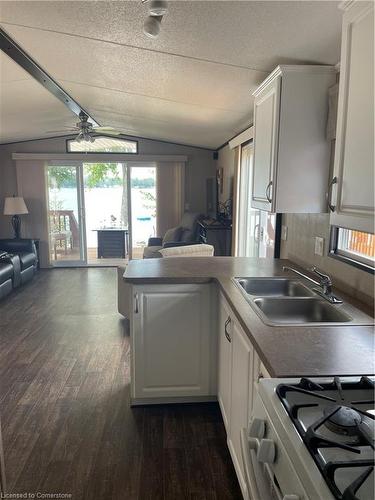 17-3500 Lauderdale Point Crescent, Severn, ON - Indoor Photo Showing Kitchen With Double Sink