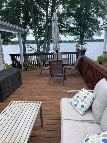 17-3500 Lauderdale Point Crescent, Severn, ON - Outdoor With Body Of Water With Deck Patio Veranda With Exterior