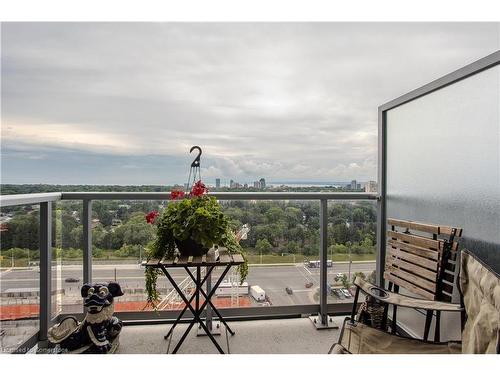 1404-2081 Fairview Street, Burlington, ON - Outdoor With Balcony With View