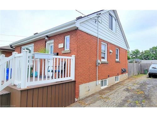 384 Talbot Street, Hamilton, ON - Outdoor With Deck Patio Veranda With Exterior