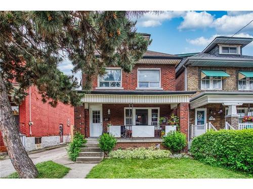 25 Chestnut Avenue, Hamilton, ON - Outdoor With Deck Patio Veranda With Facade