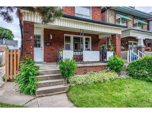 25 Chestnut Avenue, Hamilton, ON - Outdoor With Deck Patio Veranda With Facade