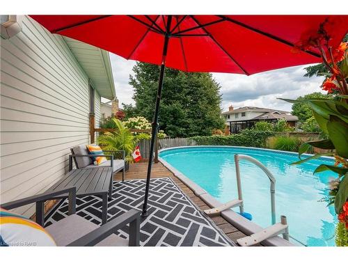 37 Mary Street, St. Catharines, ON - Outdoor With Above Ground Pool With Exterior