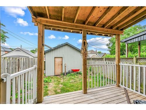 33 Shaw Street, Hamilton, ON - Outdoor With Deck Patio Veranda With Exterior