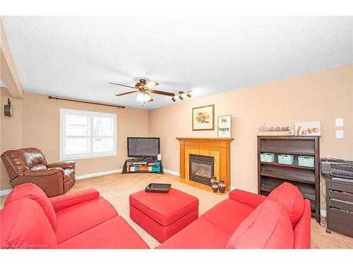 5 Dunrobin Drive, Caledonia, ON - Indoor Photo Showing Living Room With Fireplace