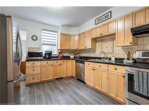 308 Dalhousie Street, Brantford, ON - Indoor Photo Showing Kitchen With Double Sink