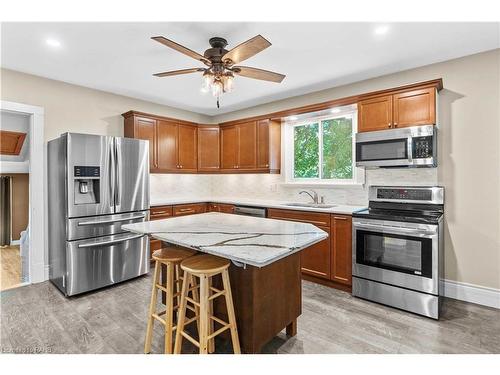 1287 Windham Road 2, Scotland, ON - Indoor Photo Showing Kitchen With Stainless Steel Kitchen