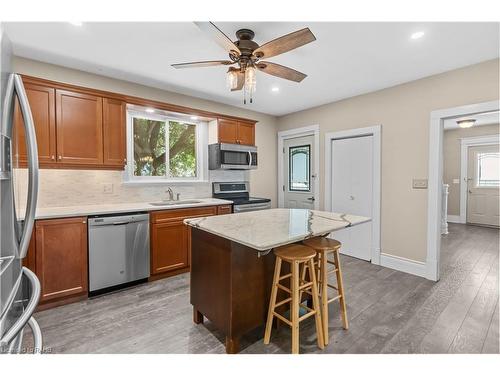 1287 Windham Road 2, Scotland, ON - Indoor Photo Showing Kitchen With Stainless Steel Kitchen