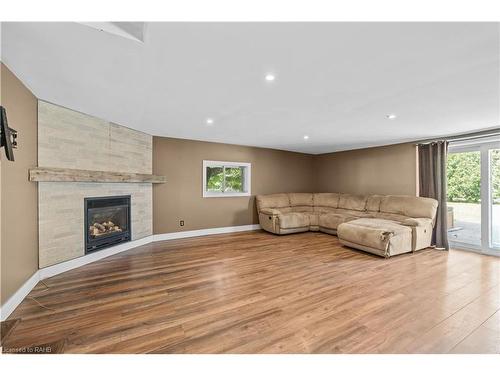 1287 Windham Road 2, Scotland, ON - Indoor Photo Showing Living Room With Fireplace