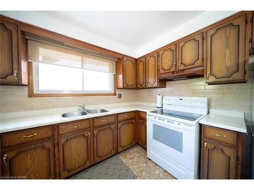 783 Lawrence Road, Hamilton, ON - Indoor Photo Showing Kitchen With Double Sink