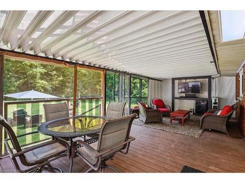 677 Glancaster Road, Mount Hope, ON - Outdoor With Deck Patio Veranda With Exterior