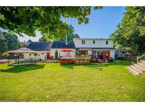 1930 West River Road, Cambridge, ON - Outdoor With Deck Patio Veranda With Backyard