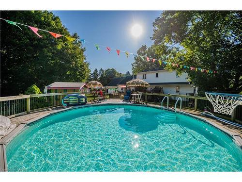 1930 West River Road, Cambridge, ON - Outdoor With In Ground Pool With Backyard With Exterior