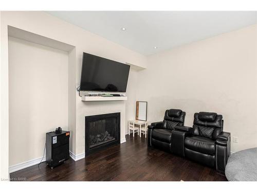 90 Spitfire Drive, Mount Hope, ON - Indoor Photo Showing Living Room With Fireplace