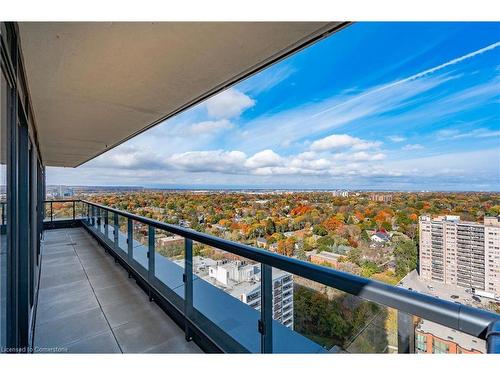 1503-370 Martha Street, Burlington, ON - Outdoor With Balcony With View With Exterior