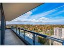 1503-370 Martha Street, Burlington, ON  - Outdoor With Balcony With View With Exterior 