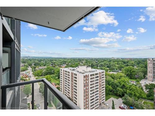 1503-370 Martha Street, Burlington, ON - Outdoor With Balcony With View